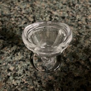 Vintage Eye Wash Cup - marking on bottom G 7 1 possibly Pyrex
